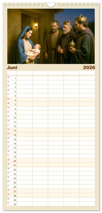 Der Weg von dreißig Jahren (CALVENDO Familienplaner 2026)