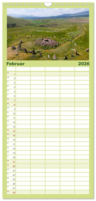 Armenien entdecken (CALVENDO Familienplaner 2026)