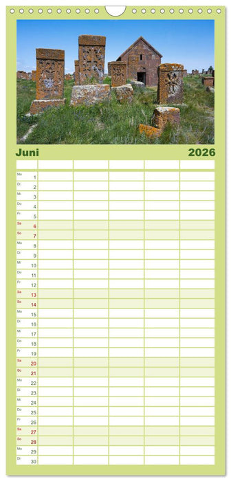 Armenien entdecken (CALVENDO Familienplaner 2026)