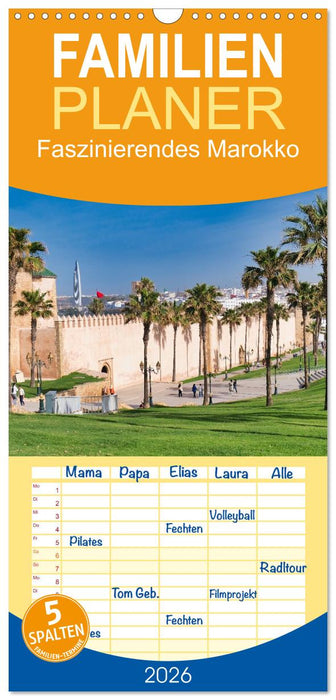 Faszinierendes Marokko (CALVENDO Familienplaner 2026)