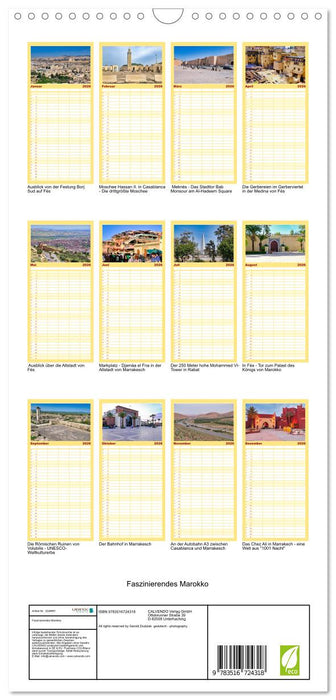 Faszinierendes Marokko (CALVENDO Familienplaner 2026)