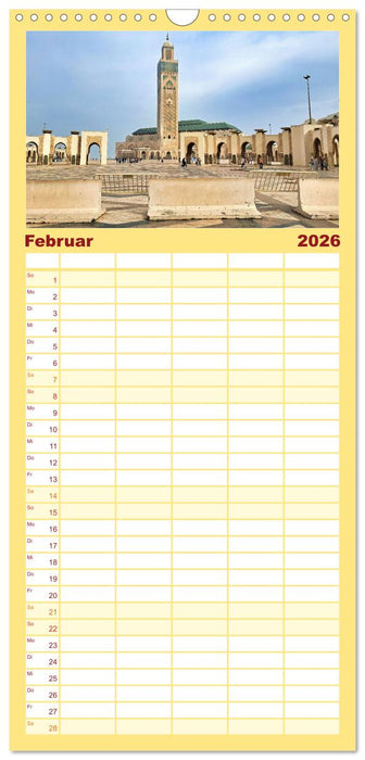 Faszinierendes Marokko (CALVENDO Familienplaner 2026)