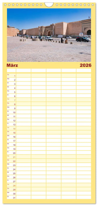 Faszinierendes Marokko (CALVENDO Familienplaner 2026)