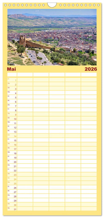 Faszinierendes Marokko (CALVENDO Familienplaner 2026)