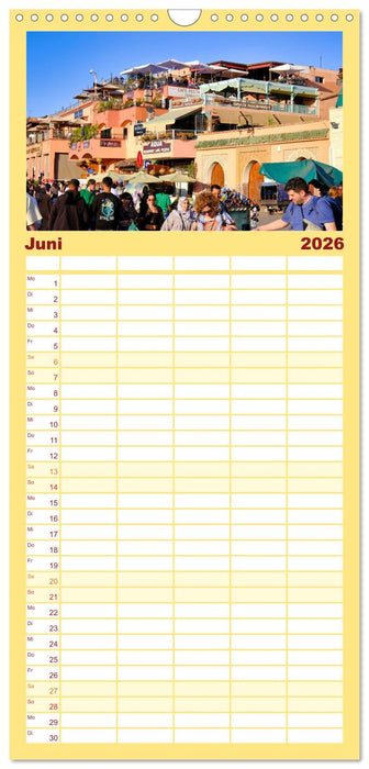 Faszinierendes Marokko (CALVENDO Familienplaner 2026)