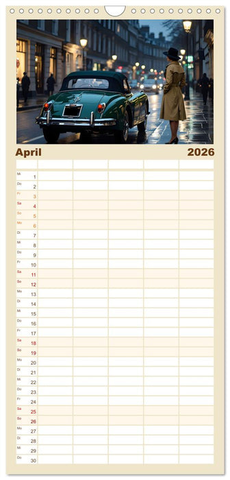 Lack und Leinwand (CALVENDO Familienplaner 2026)