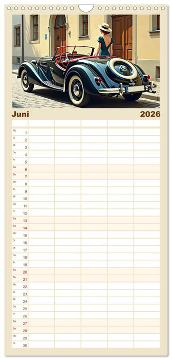 Lack und Leinwand (CALVENDO Familienplaner 2026)