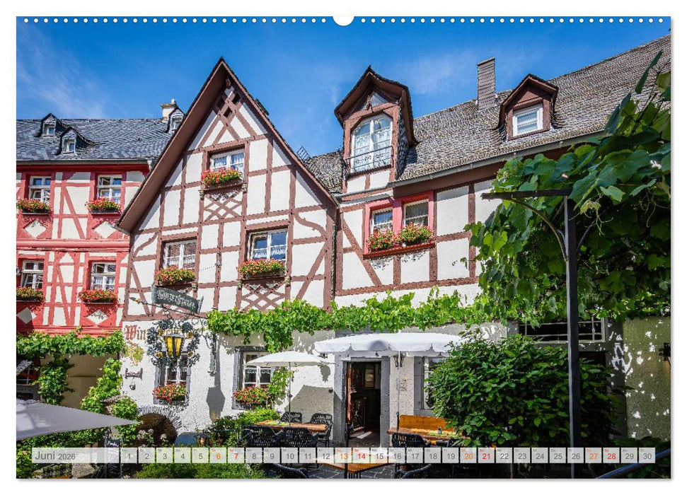 Beilstein - das "Rothenburg" der Mosel (CALVENDO Wandkalender 2026)