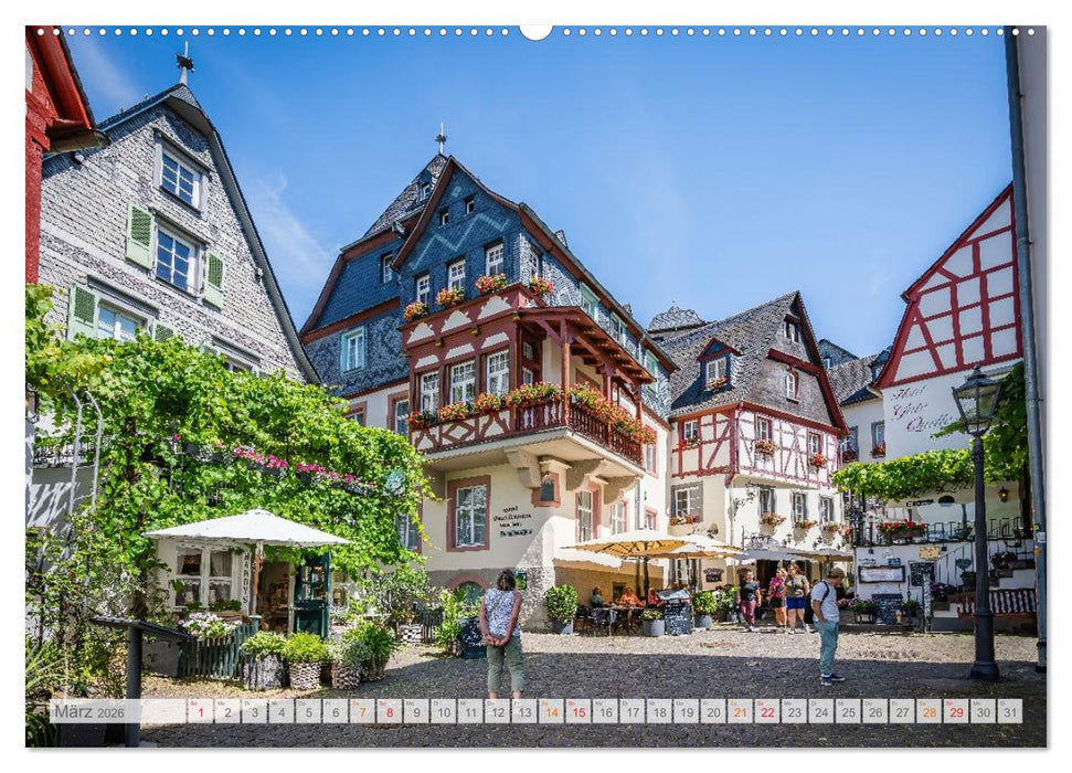 Beilstein - das "Rothenburg" der Mosel (CALVENDO Premium Wandkalender 2026)