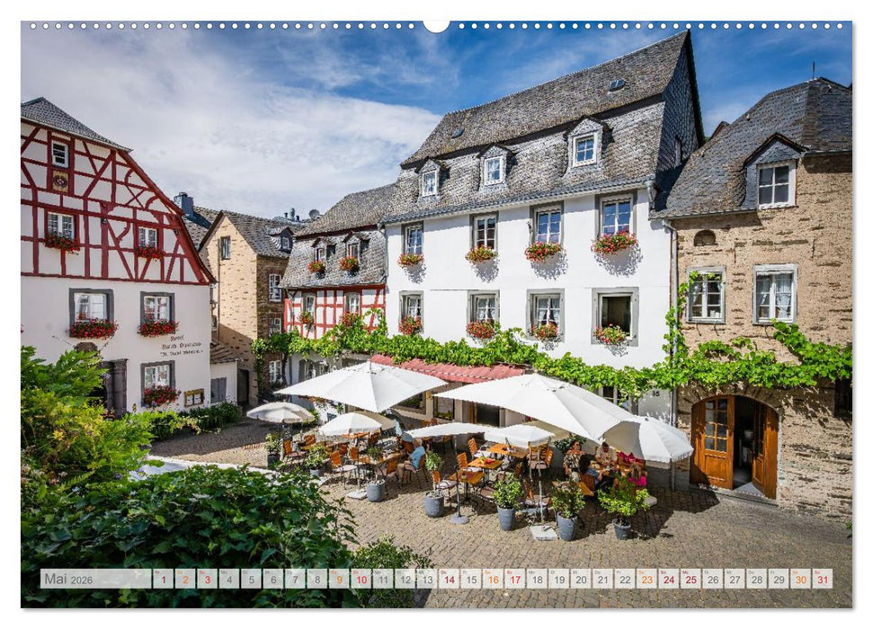 Beilstein - das "Rothenburg" der Mosel (CALVENDO Premium Wandkalender 2026)