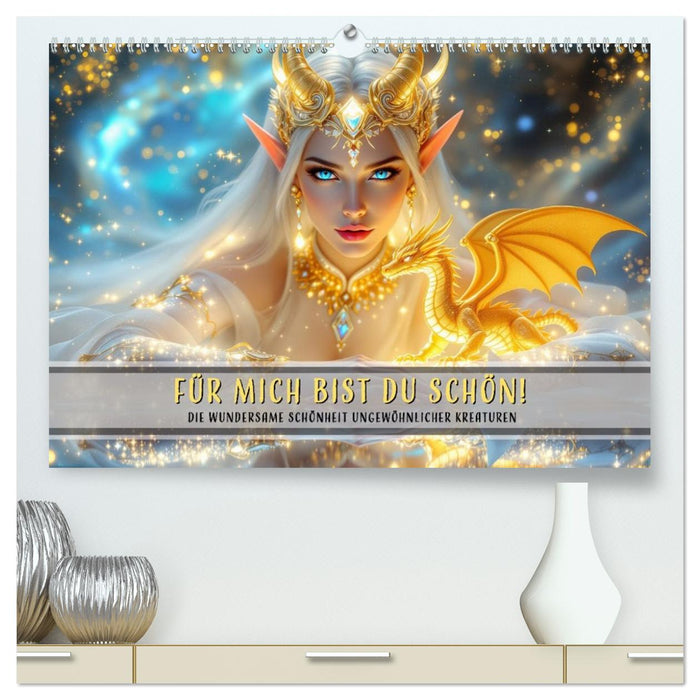 Für mich bist du schön! (CALVENDO Premium Wandkalender 2026)