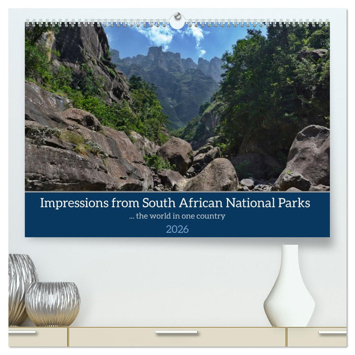 Impressions of South African National Parks (CALVENDO Premium-Calendar 2026)