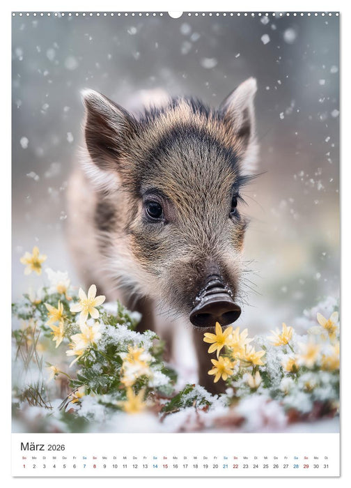 Wild und Wundervoll (CALVENDO Wandkalender 2026)