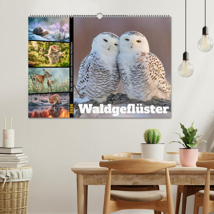 Waldgeflüster (CALVENDO Wandkalender 2026)