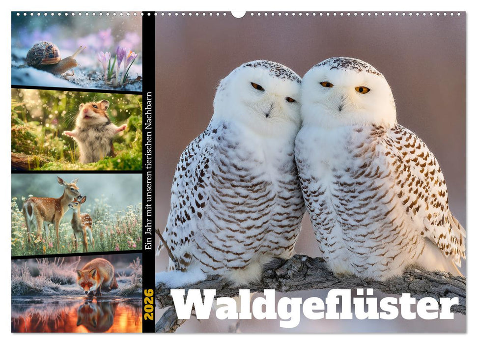 Waldgeflüster (CALVENDO Wandkalender 2026)