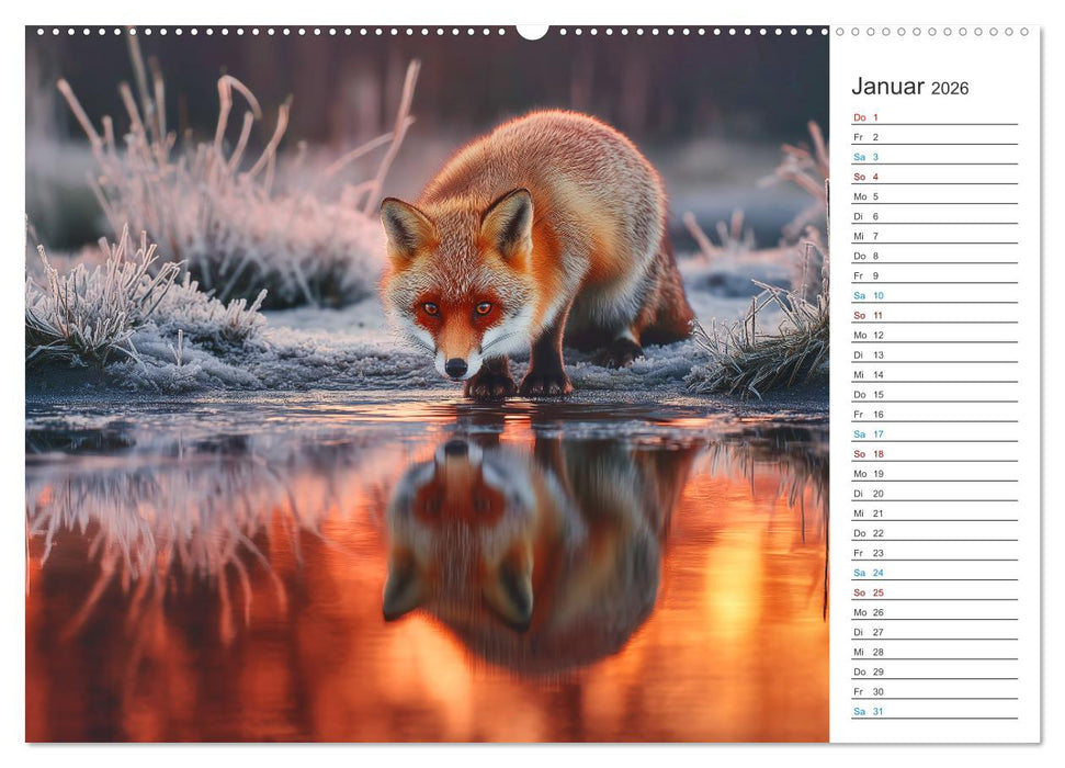 Waldgeflüster (CALVENDO Wandkalender 2026)