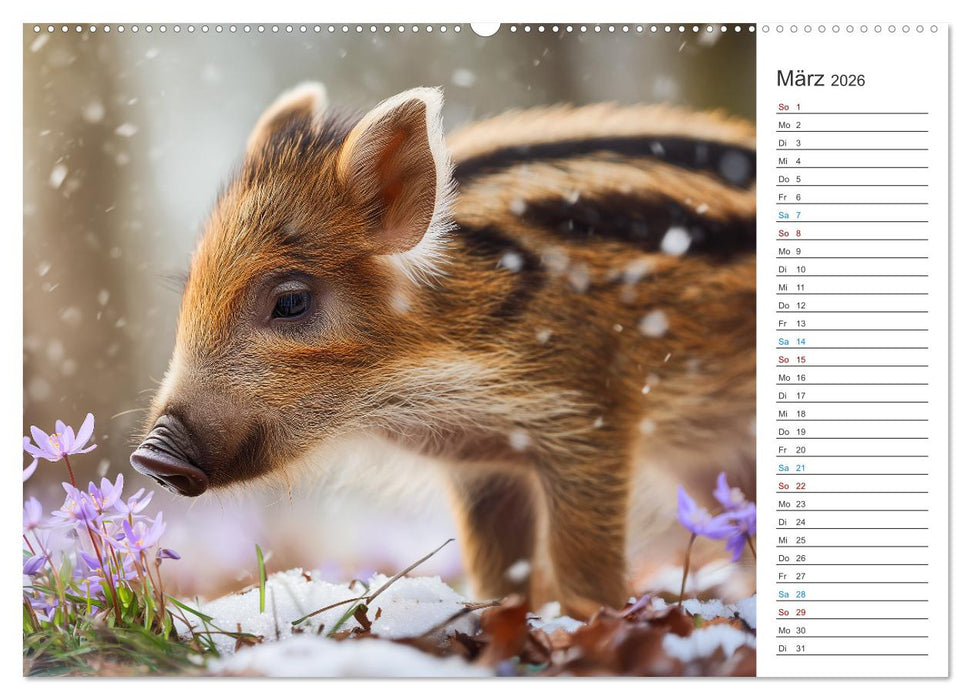 Waldgeflüster (CALVENDO Wandkalender 2026)