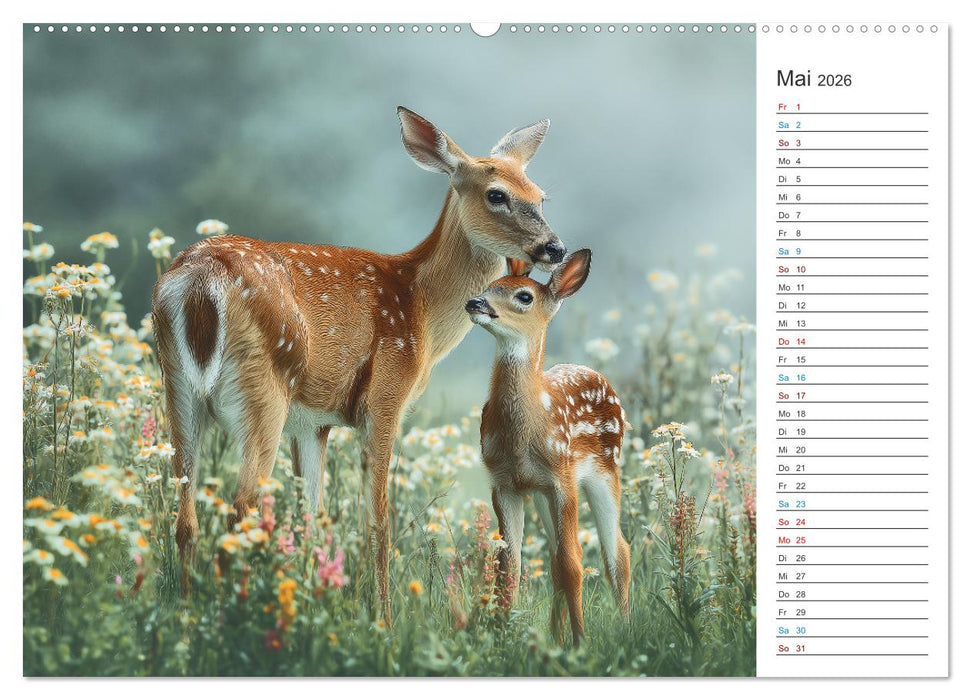 Waldgeflüster (CALVENDO Wandkalender 2026)