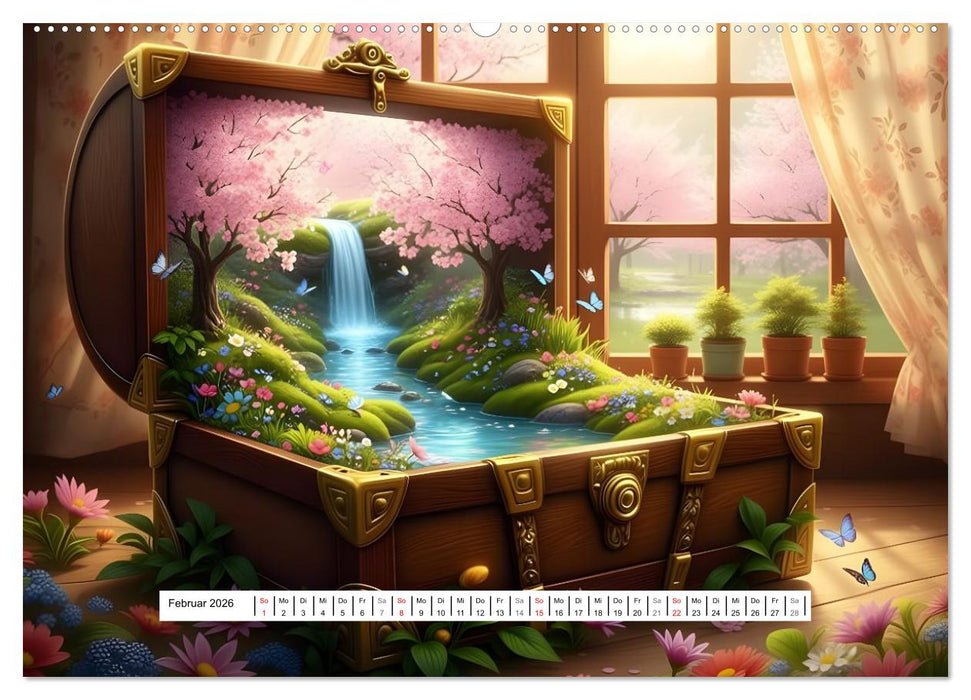 Leben in einer Box (CALVENDO Wandkalender 2026)