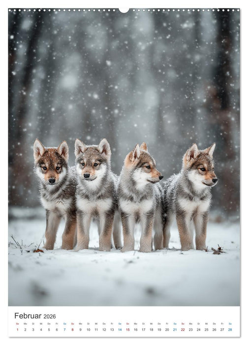 Wild und Wundervoll (CALVENDO Premium Wandkalender 2026)