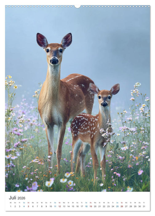 Wild und Wundervoll (CALVENDO Premium Wandkalender 2026)