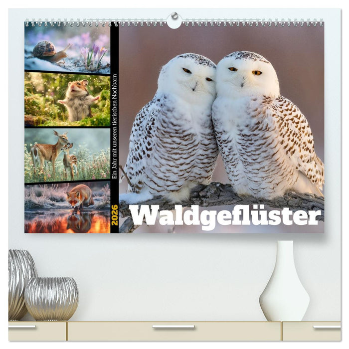 Waldgeflüster (CALVENDO Premium Wandkalender 2026)