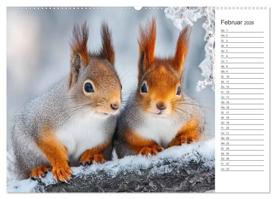 Waldgeflüster (CALVENDO Premium Wandkalender 2026)