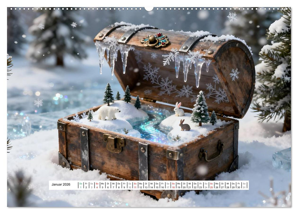 Leben in einer Box (CALVENDO Premium Wandkalender 2026)