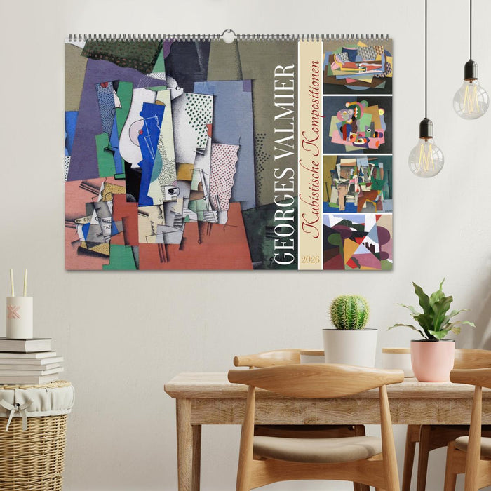 Kubistische Kompositionen (CALVENDO Wandkalender 2026)