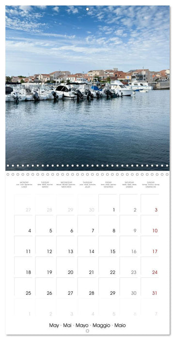 Côte Bleue - Un paradis secret baigné de lumière (CALVENDO Calendrier mensuel 2026)