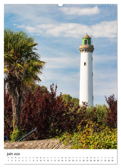 Phares Bretons Gardiens de la côte bretonne (CALVENDO Calendrier supérieur 2026)