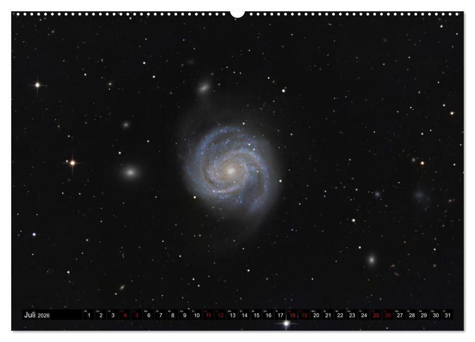 Ein Streifzug durch das Universum (CALVENDO Premium Wandkalender 2026)