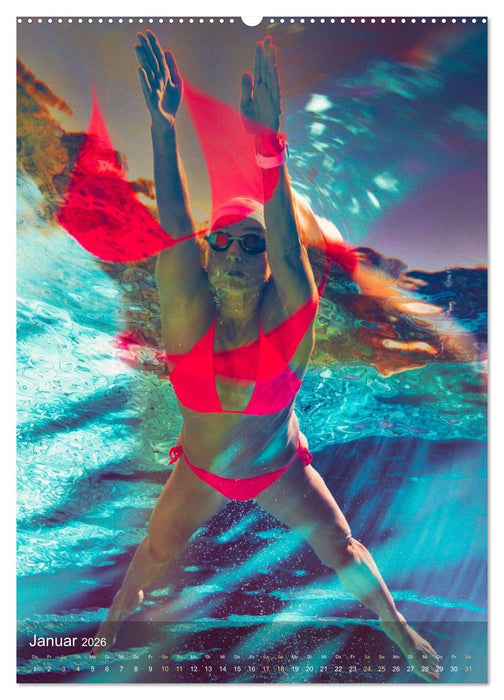 FREI SCHWIMMEN (CALVENDO Wandkalender 2026)