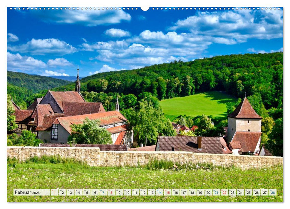 Rund um Tübingen und Schönbuch (CALVENDO Premium Wandkalender 2026)