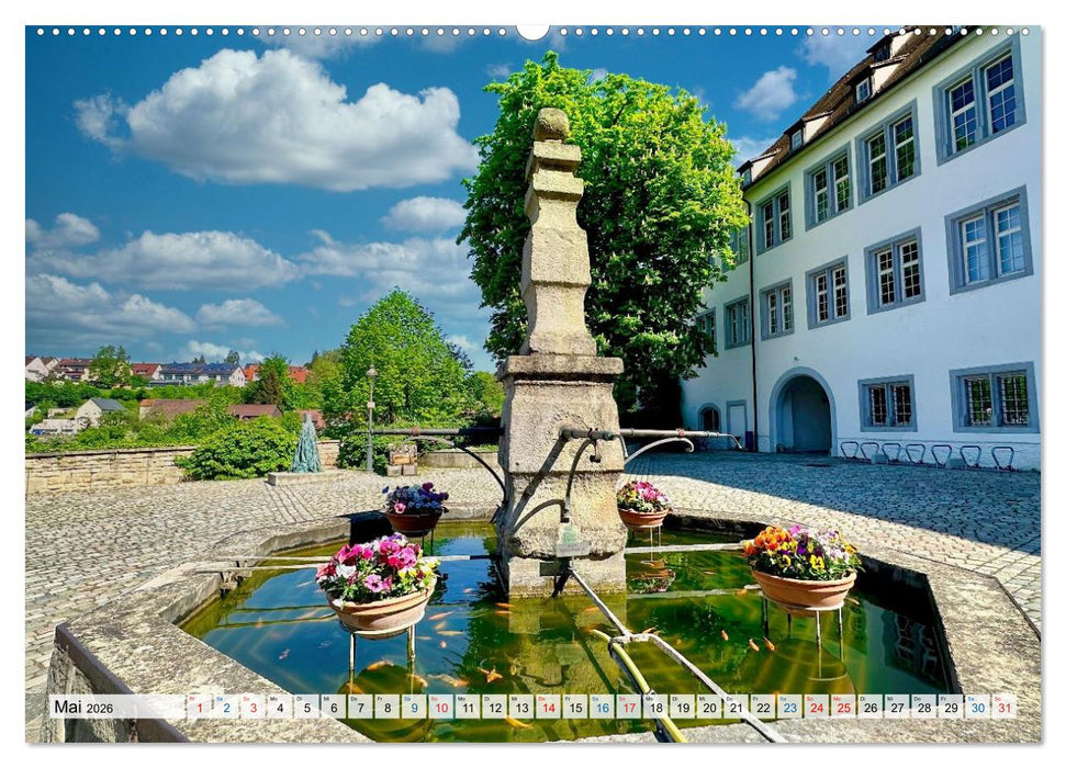 Rund um Tübingen und Schönbuch (CALVENDO Premium Wandkalender 2026)