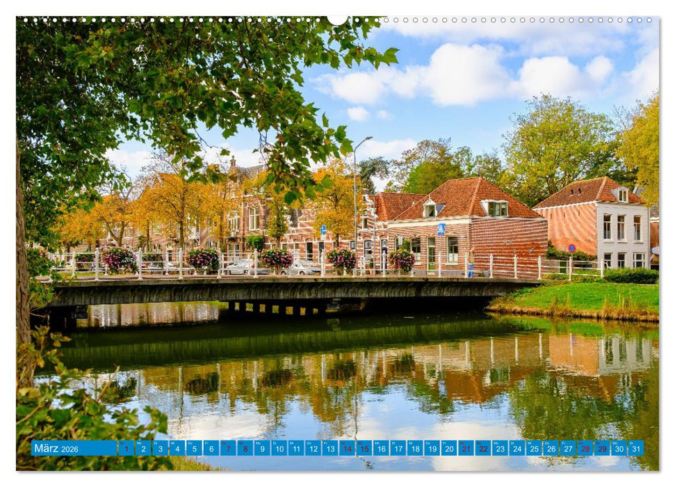 Ein Blick auf Middelburg in Zeeland (CALVENDO Wandkalender 2026)