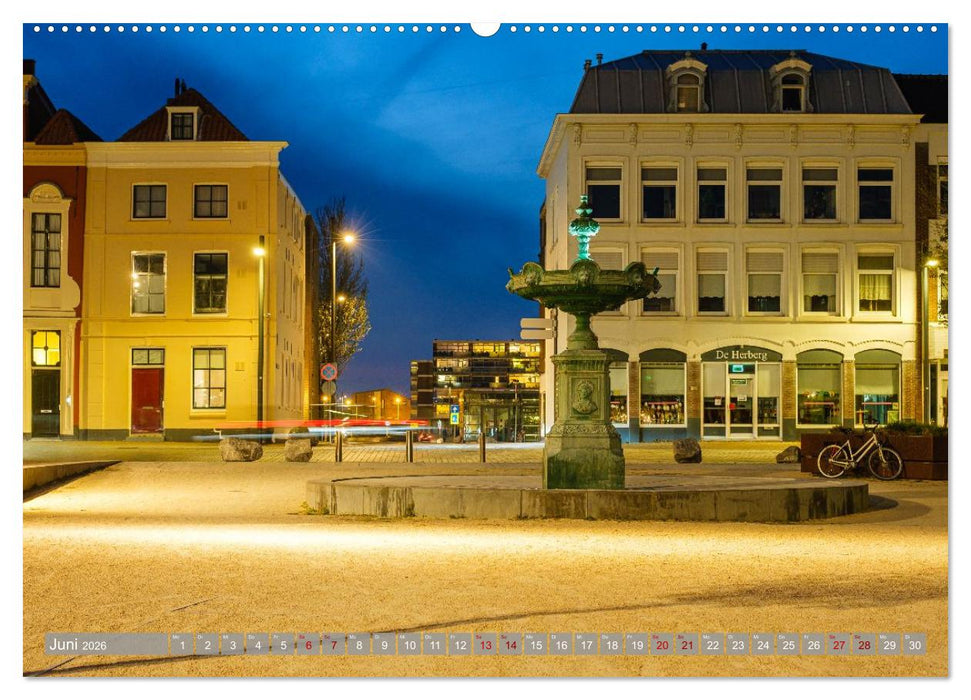 Ein Blick auf Vlissingen in Zeeland (CALVENDO Premium Wandkalender 2026)