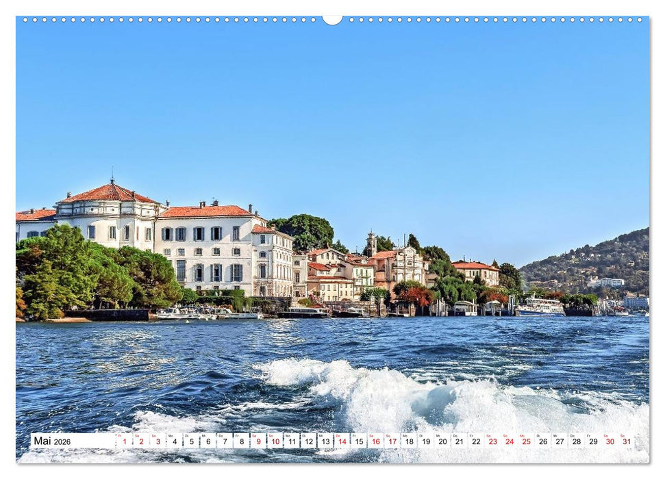 Piemont - Norditaliens stille Schönheit (CALVENDO Premium Wandkalender 2026)