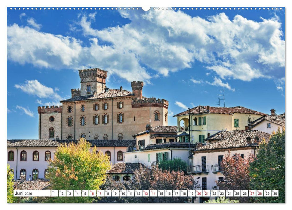 Piemont - Norditaliens stille Schönheit (CALVENDO Premium Wandkalender 2026)