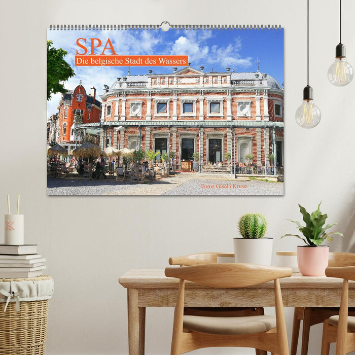 SPA - Die belgische Stadt des Wassers (CALVENDO Wandkalender 2026)