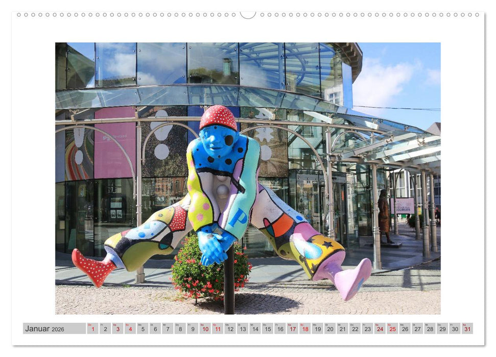 SPA - Die belgische Stadt des Wassers (CALVENDO Wandkalender 2026)