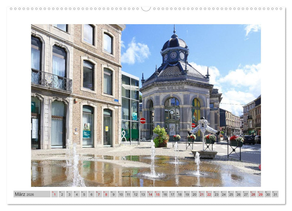 SPA - Die belgische Stadt des Wassers (CALVENDO Premium Wandkalender 2026)
