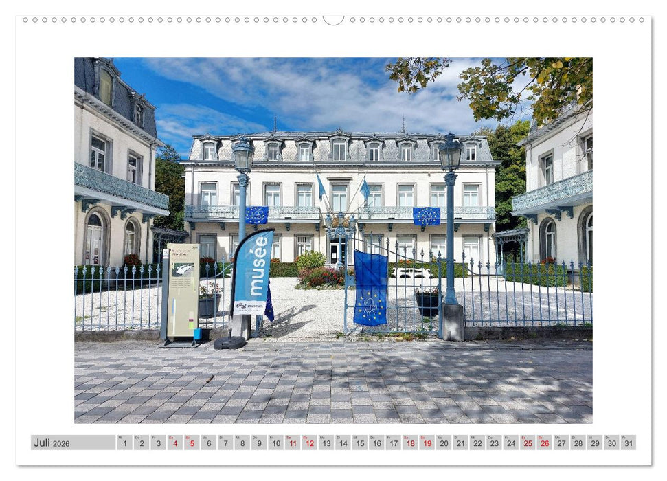 SPA - Die belgische Stadt des Wassers (CALVENDO Premium Wandkalender 2026)