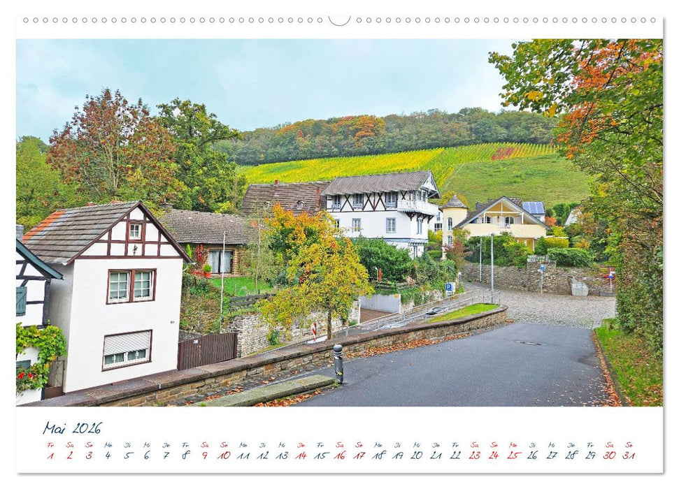 Königswinter-Oberdollendorf – Traum-Trip durch farbenprächtige Weinberge (CALVENDO Wandkalender 2026)
