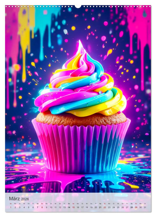 I Love Fast Food - Snack Attack! (CALVENDO Premium Wandkalender 2026)