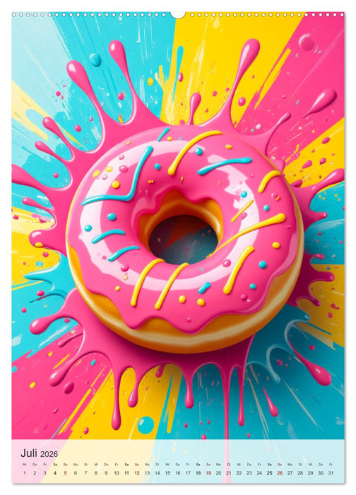 I Love Fast Food - Snack Attack! (CALVENDO Premium Wandkalender 2026)