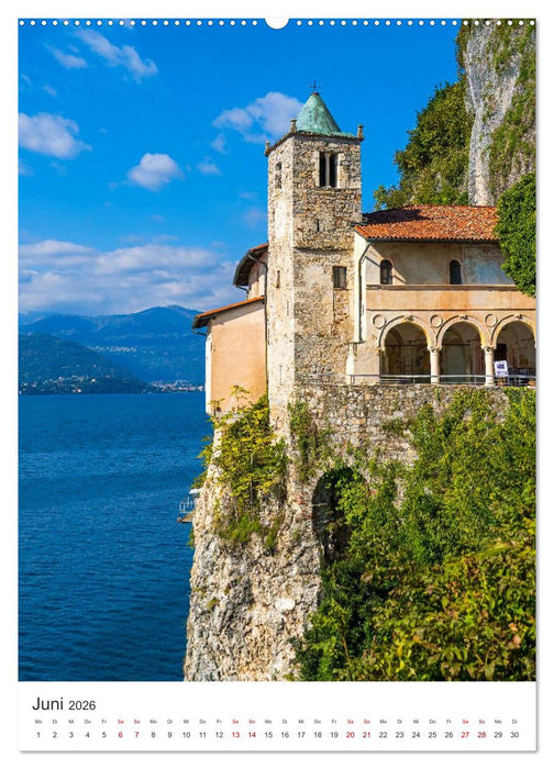Lago Maggiore - Atemberaubende Landschaften (CALVENDO Premium Wandkalender 2026)