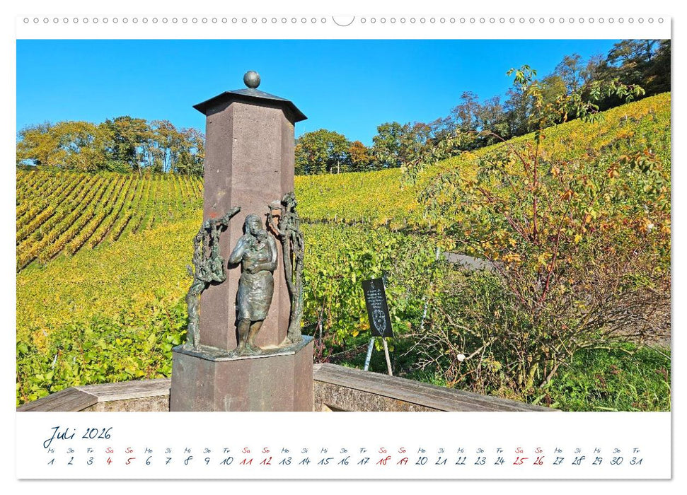 Königswinter-Oberdollendorf – Traum-Trip durch farbenprächtige Weinberge (CALVENDO Premium Wandkalender 2026)