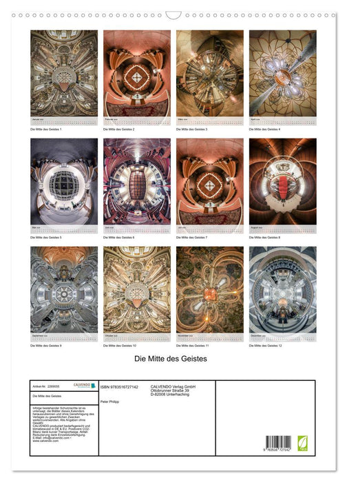 Die Mitte des Geistes (CALVENDO Wandkalender 2026)