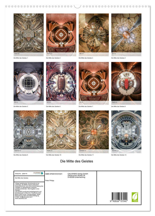 Die Mitte des Geistes (CALVENDO Premium Wandkalender 2026)